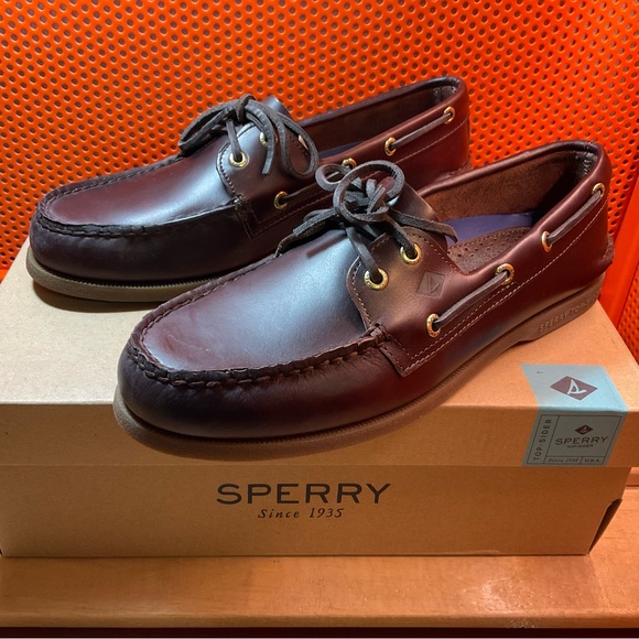 Sperry Men's Authentic Original™ Top-Sider in Amaretto - Picture 4 of 7